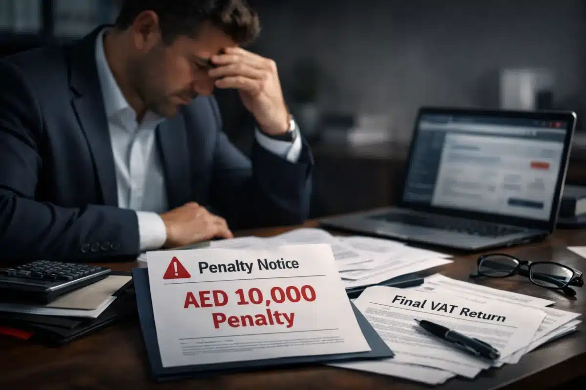 VAT Deregistration UAE – Avoid AED 10000 Penalty