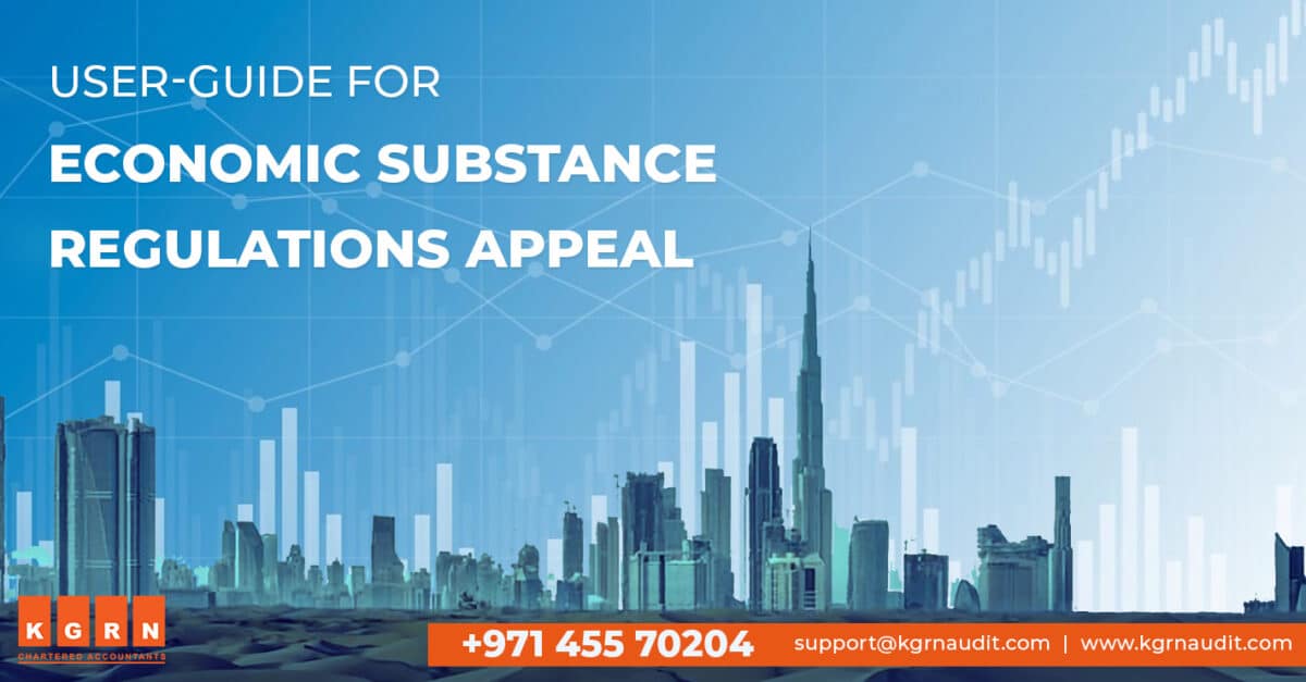 User guide for Economic Substance Regulations Appeal