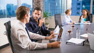 Business Meeting in Dubai - business valuation services