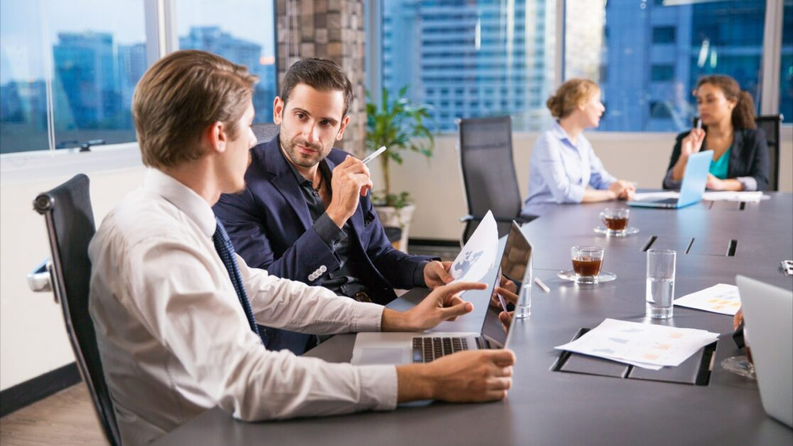 Business Meeting in Dubai - business valuation services