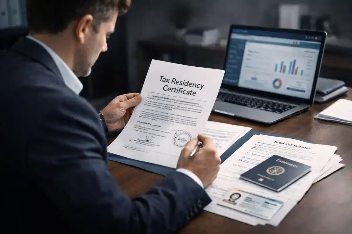 Tax Residency Certificate UAE – TRC Application Process